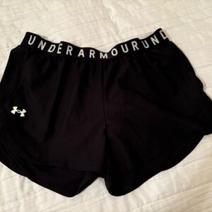 Under Armour Women's Black Athletic Shorts